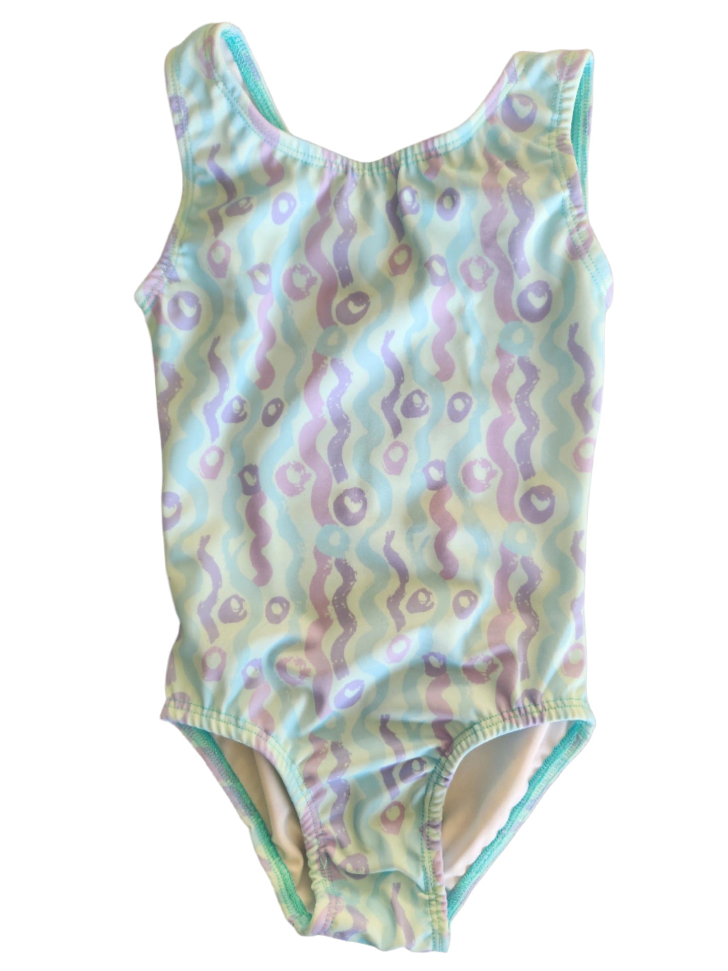 Leotard Matt Chalk Squiggles