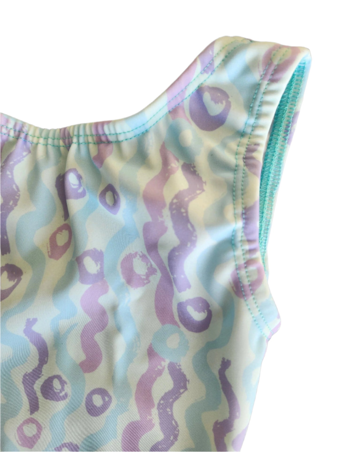 Leotard Matt Chalk Squiggles