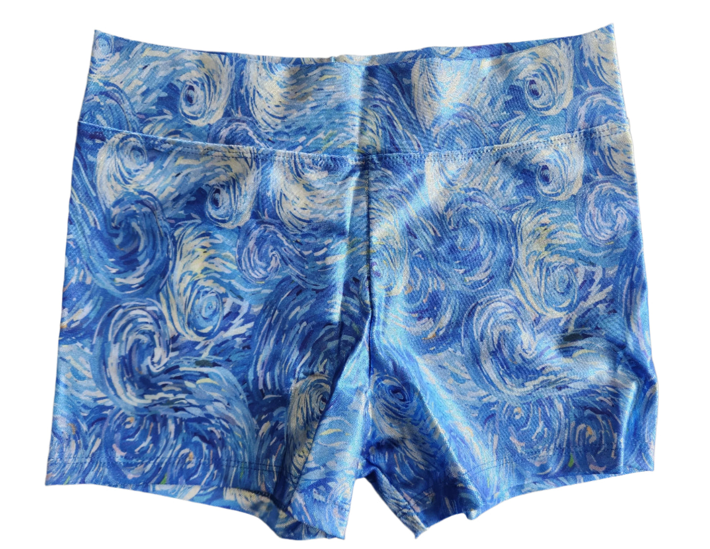 Hot Pants in Mystique High Waist Van Gogh Style