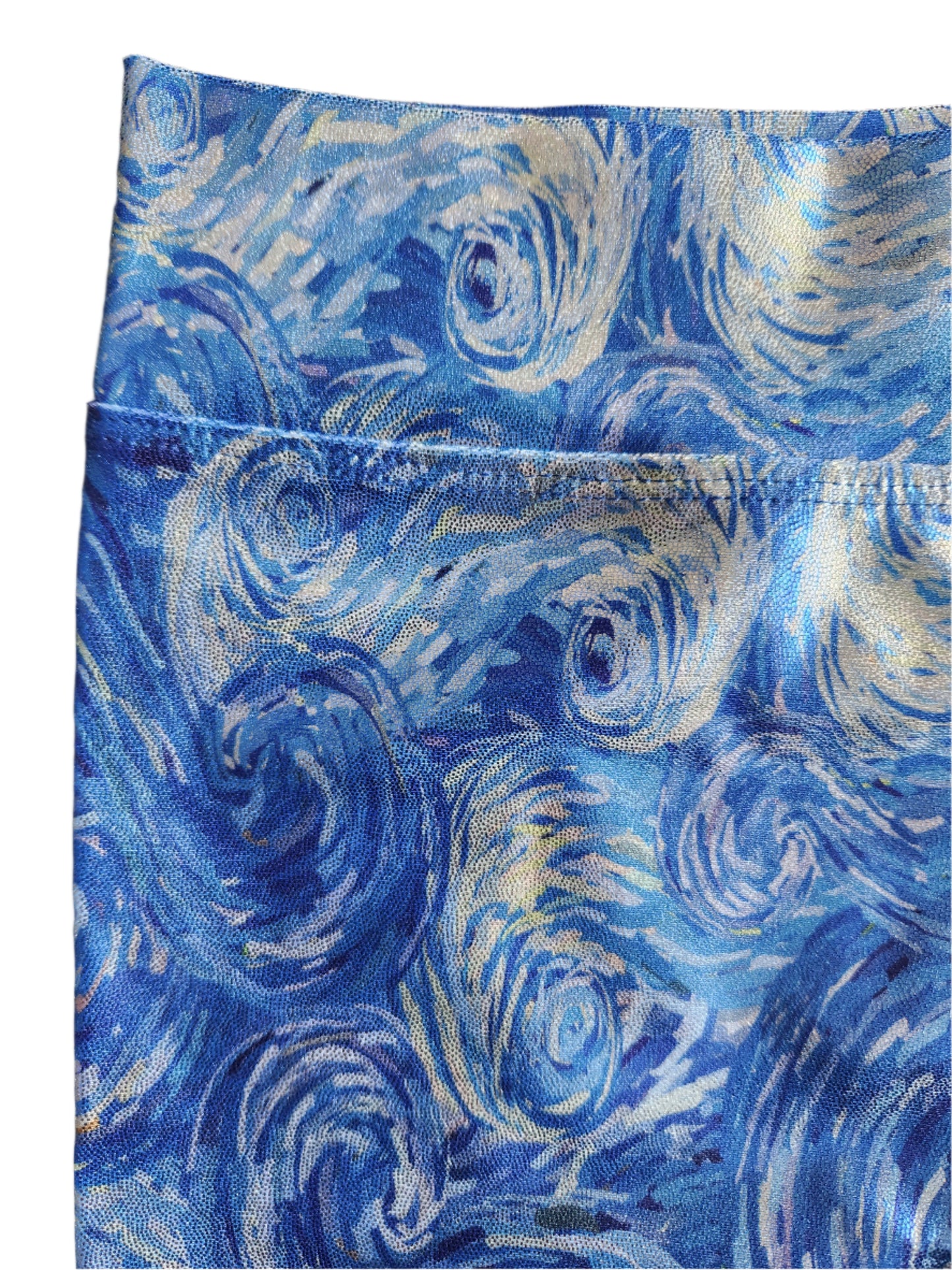 Hot Pants in Mystique High Waist Van Gogh Style