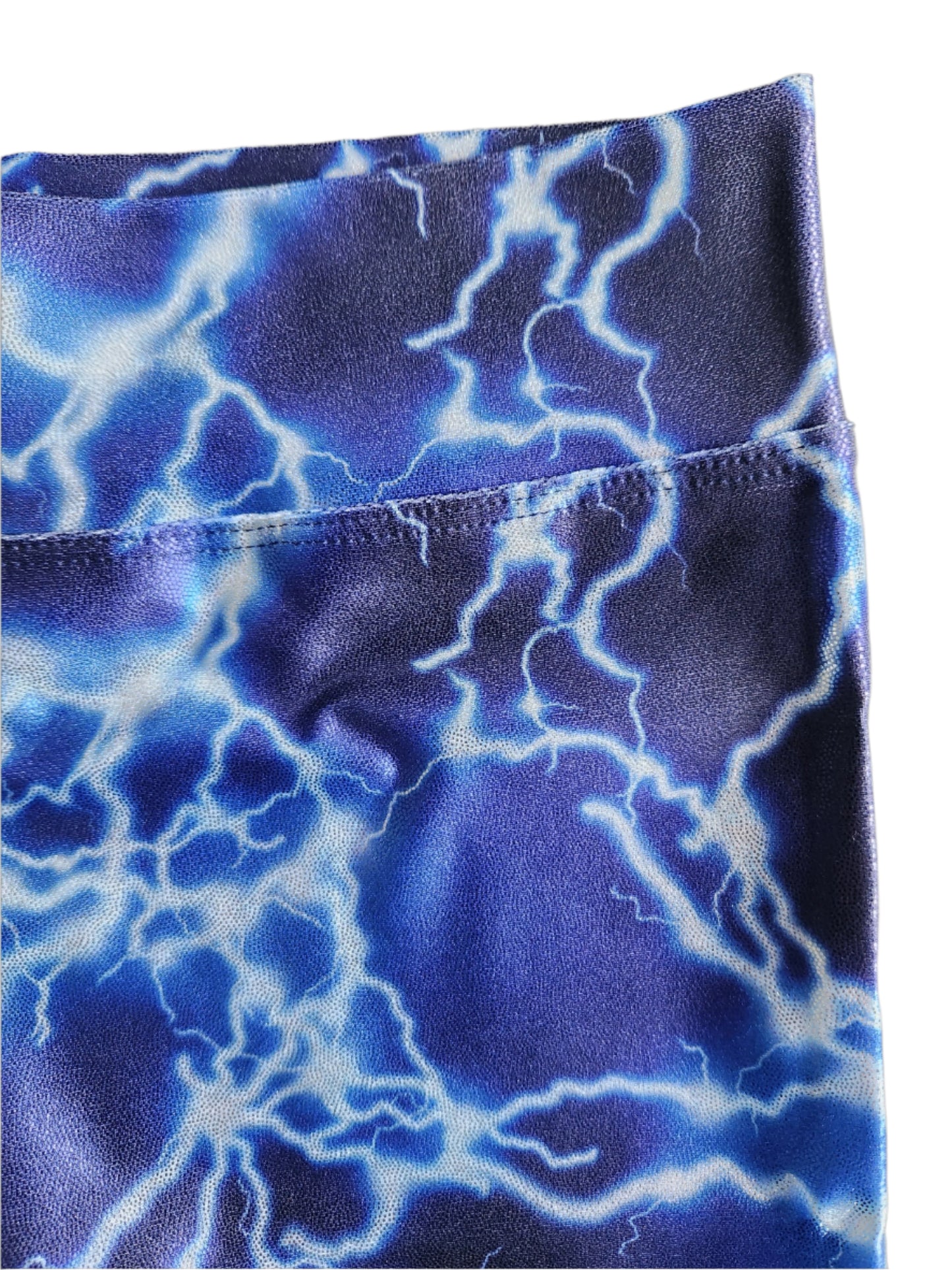Hot Pants in Mystique High Waist Lightning Bolts