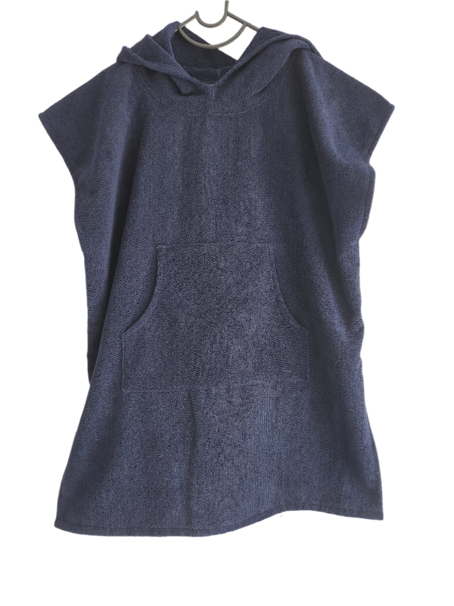 Hooded Towel in Black