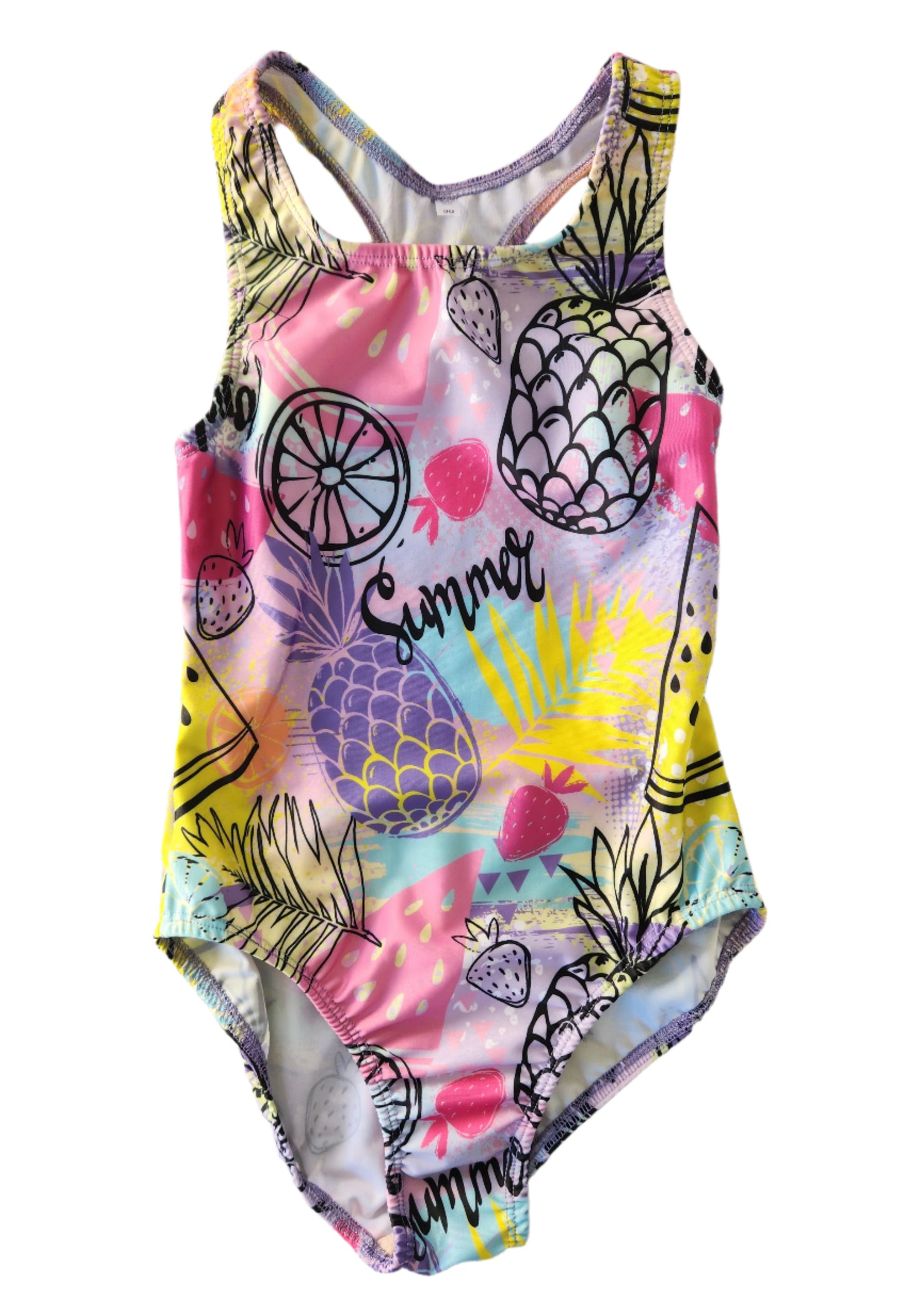 Extra Life Fastback Swimsuit in Summer Fruits Design