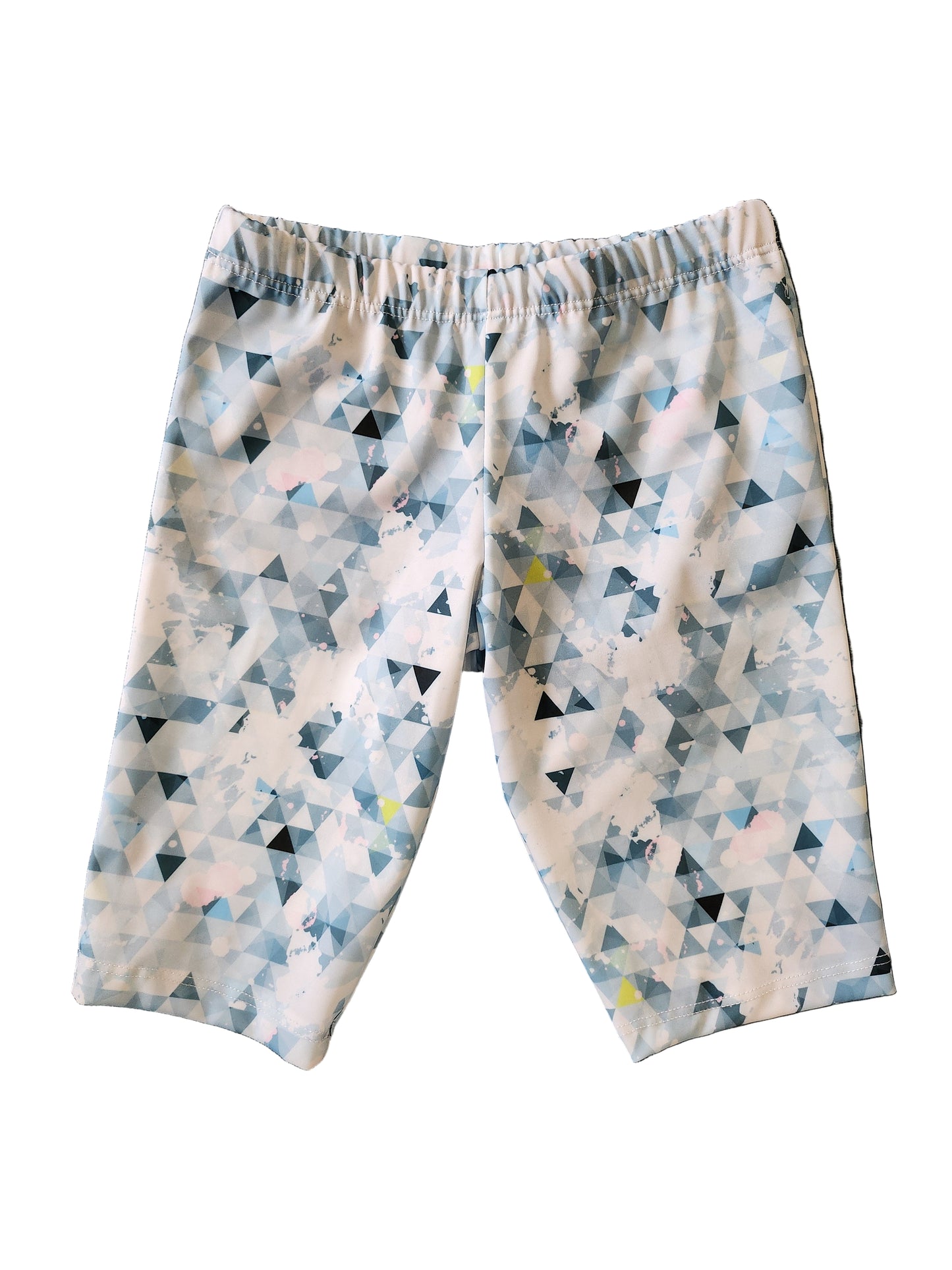 Kikx Extra Life Jammer Swimsuit in Diamond Dazzle Design on Grey