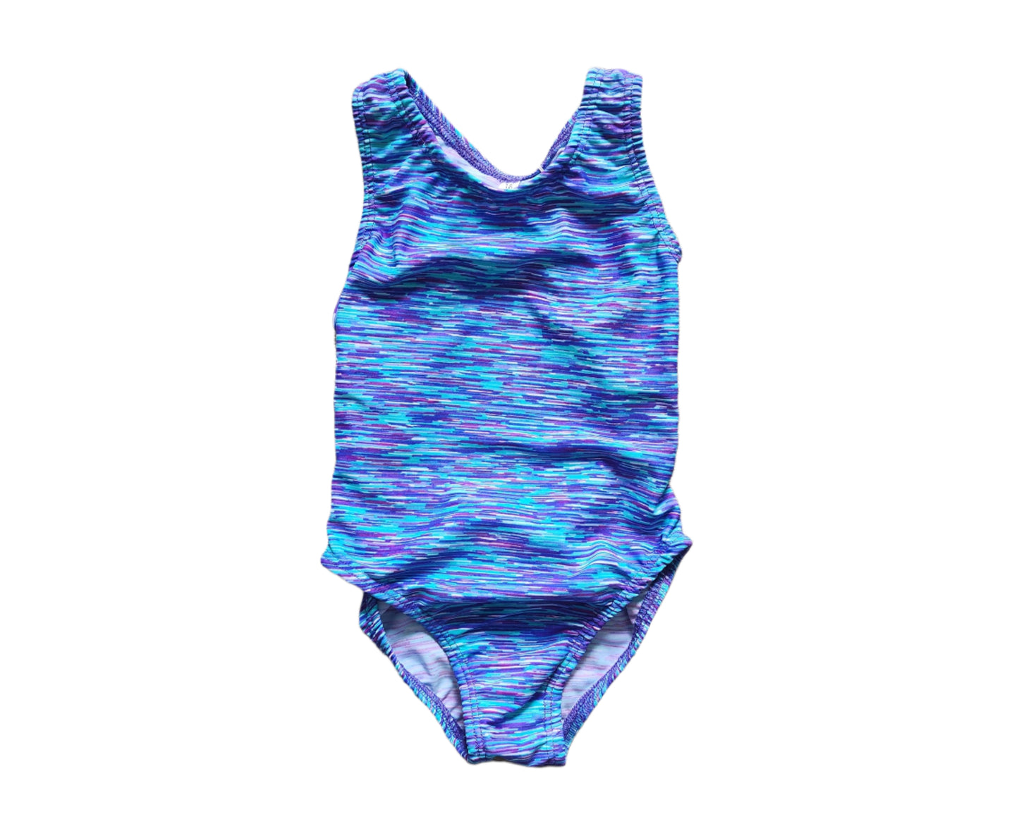 Extra Life Fastback Swimsuit in Blue & Purple Strips