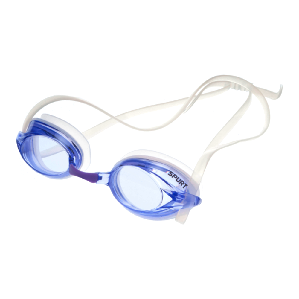 Spurt Pace N6 Senior Goggle in Opaque White with Lilac Lens & Light Tint