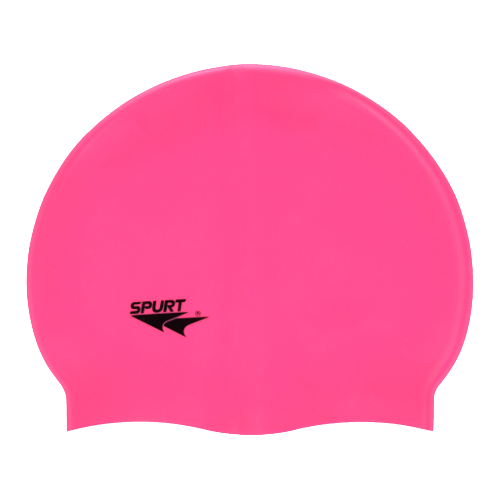 Flexi Plain Neon Pink Spurt Silicone Cap
