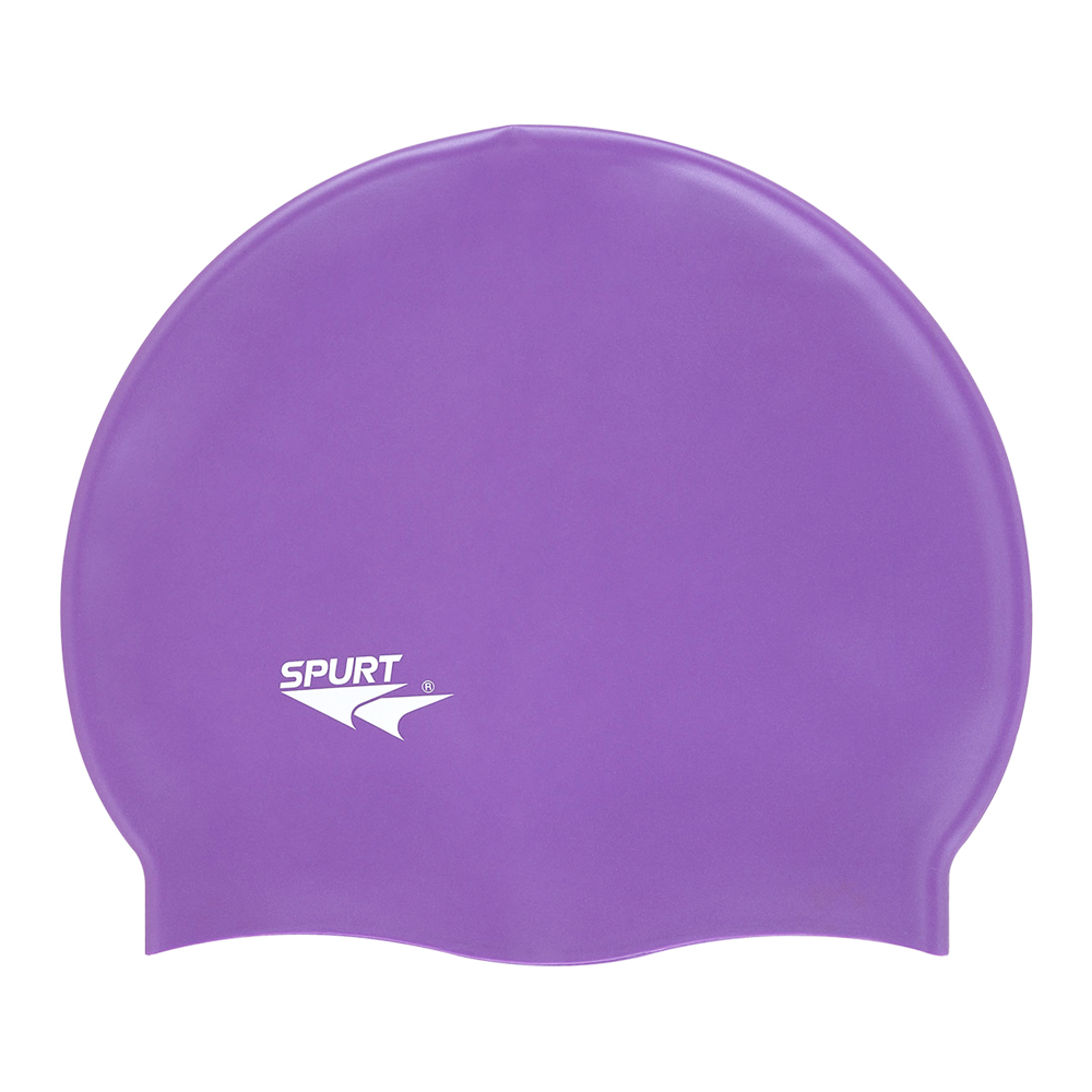 Flexi Plain Violet Spurt Silicone Cap