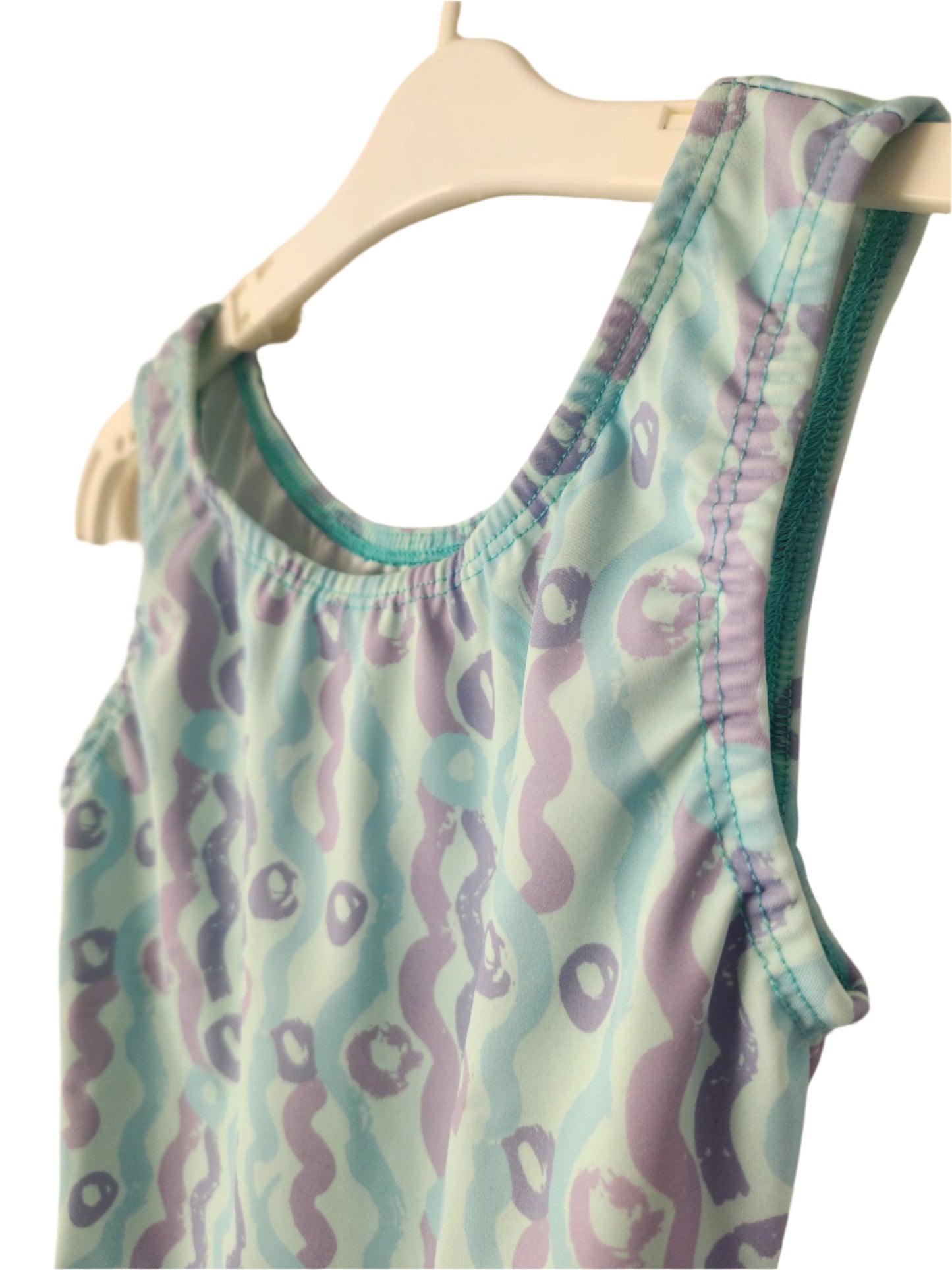 Leotard Matt Chalk Squiggles