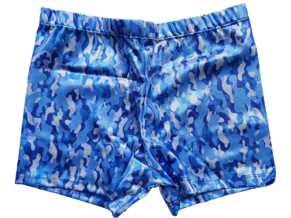 Hot Kiss Military-Inspired Black Denim Hotpants (XS)