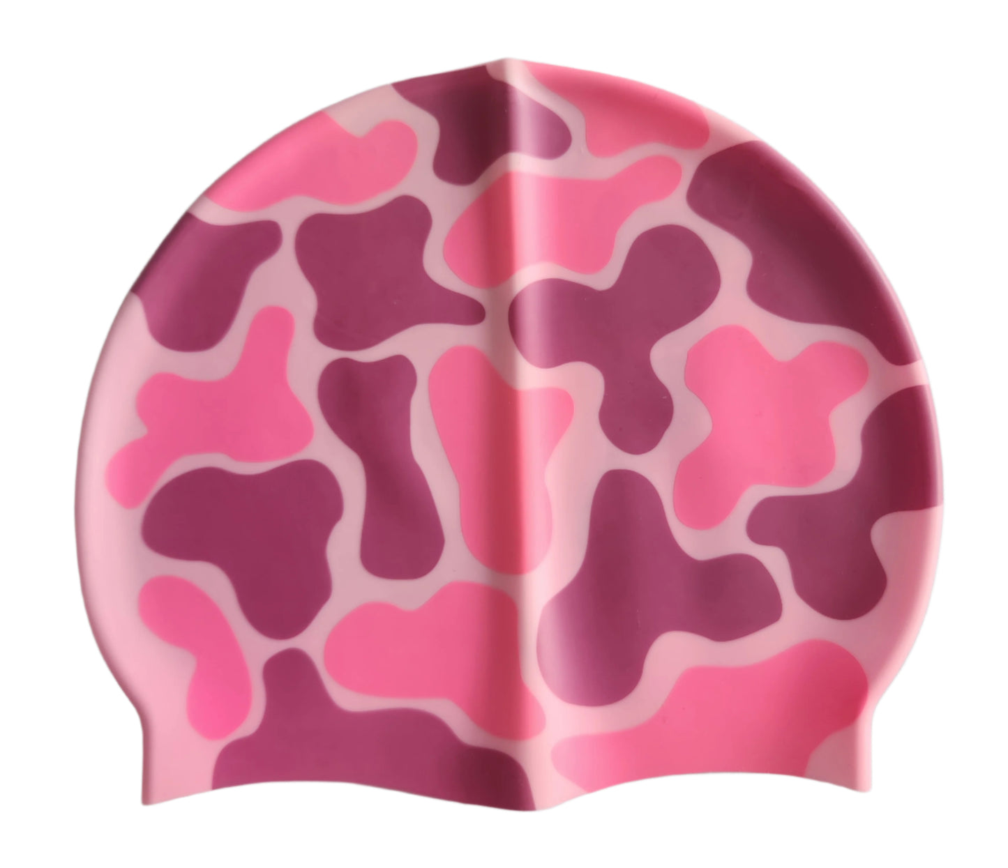 Army Camo on Bright Pink Spurt Silicone Cap