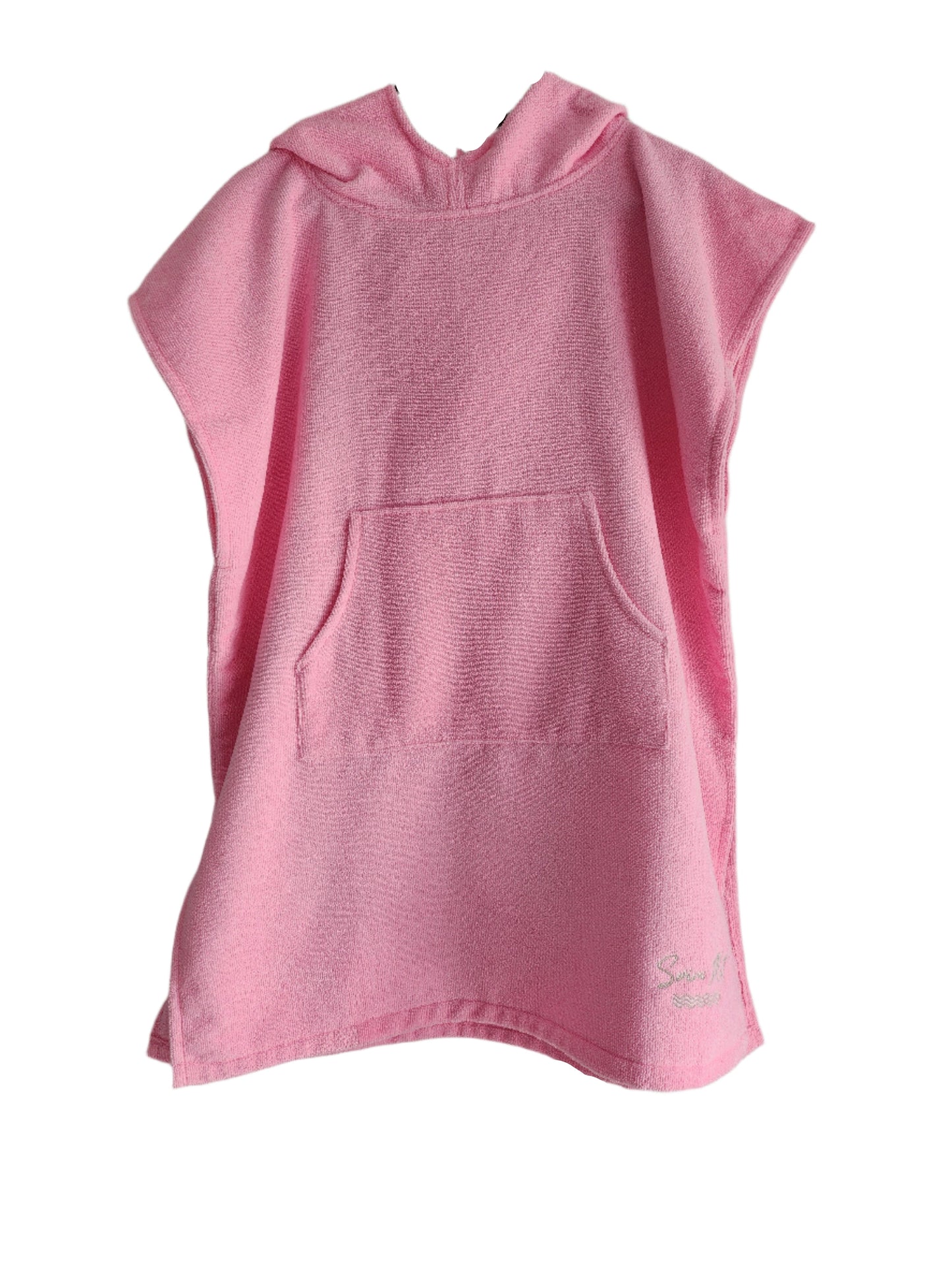 Hooded Towel in Pastel Pink