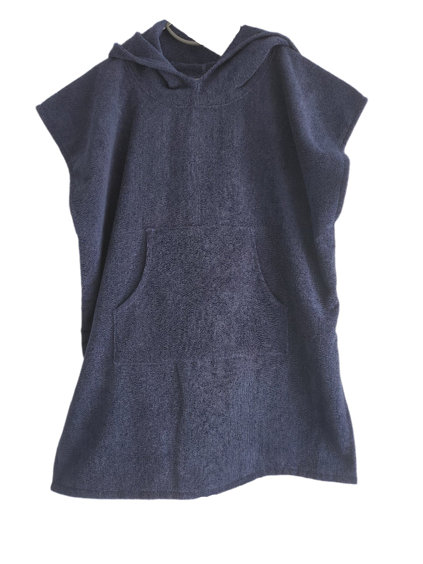 Hooded Towel in Dark Navy