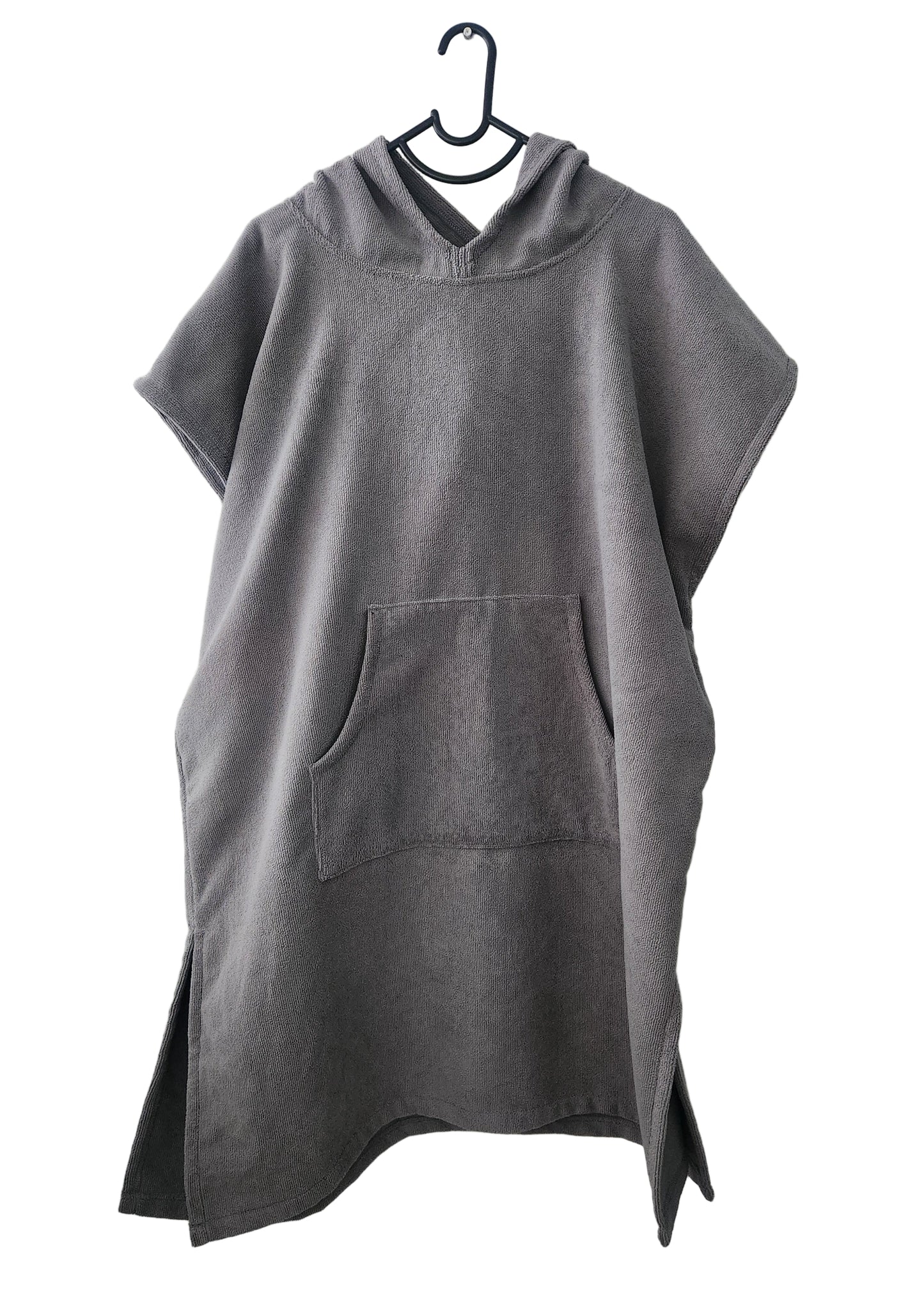 Hooded Towel in Grey