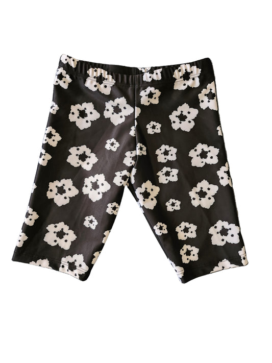 Kikx Extra Life Jammer Swimsuit in Urban Garden White Floral Design