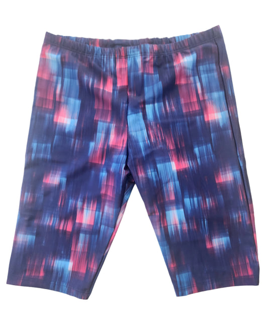 Kikx Extra Life Jammer Swimsuit in Assorted Blue, Navy & Red