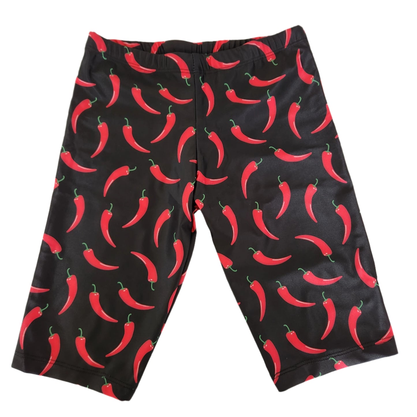 Kikx Extra Life Jammer Swimsuit in Chillis on Black