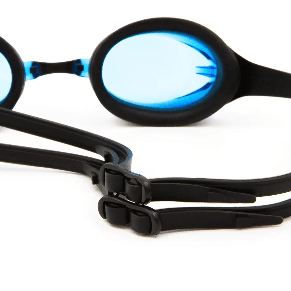 Spurt Crush N3 Senior Goggle in Black with Blue Lens and Medium Tint