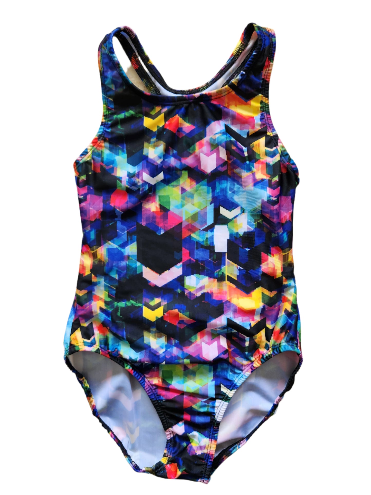 Extra Life Fastback Swimsuit in Kaleidoscope