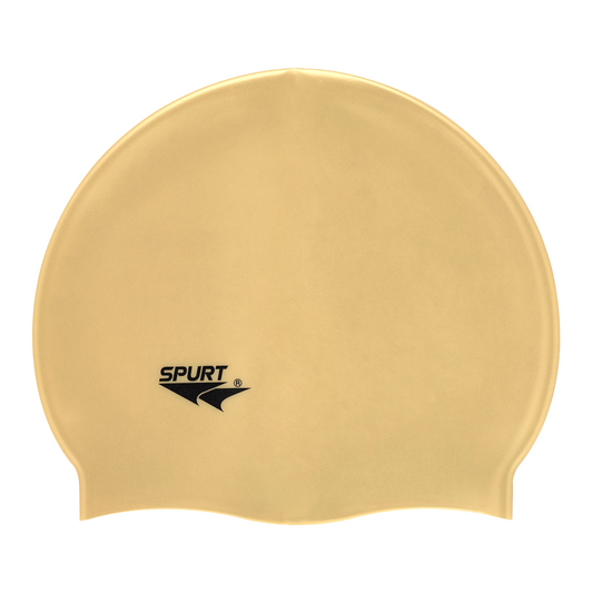 Flexi Plain Light Gold Spurt Silicone Cap