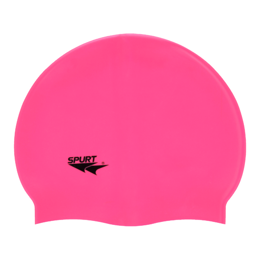 Flexi Plain Neon Pink Spurt Silicone Cap