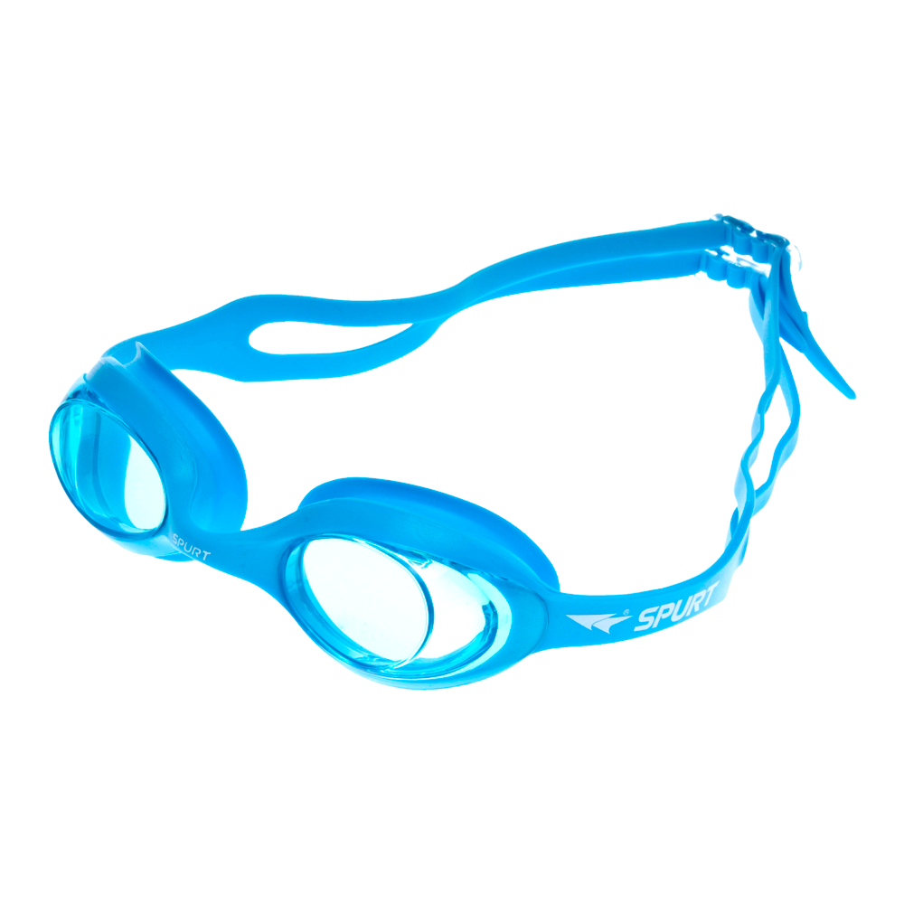 Spurt Blaze Sil 6 Junior Goggle in Sky Blue with Blue Lens & Medium Tint