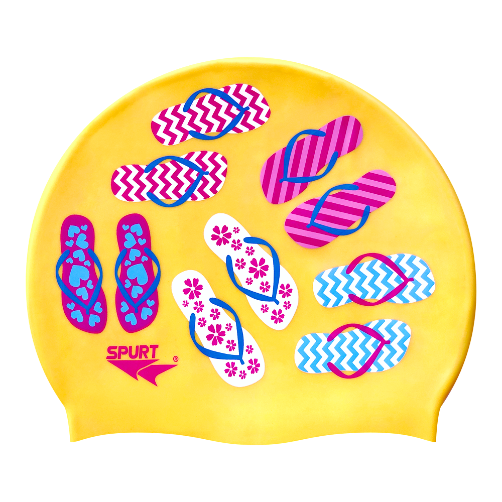 Slip Slops on Sunflower Yellow Spurt Silicone Cap