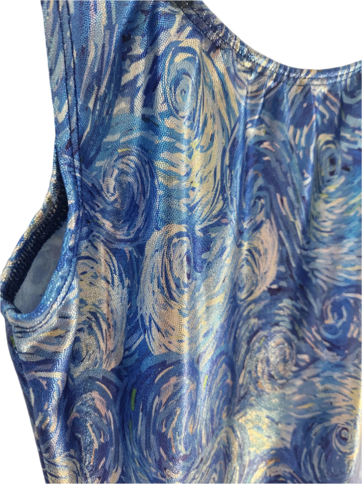 Leotard Mystique Van Gogh Style